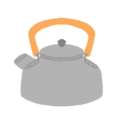 Obraz premium Metal teapot