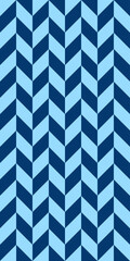 Zigzag geometric seamless pattern. Modern op art striped abstract background.