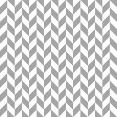 Zigzag geometric seamless pattern. Modern op art striped abstract background.