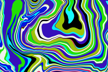 Obraz premium Green blue Purple Marble texture