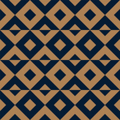 Geometric seamless pattern with rhombuses. Modern op art abstract background.