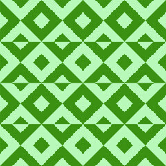 Geometric seamless pattern with rhombuses. Modern op art abstract background.