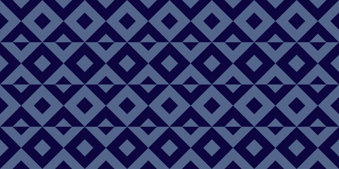 Geometric seamless pattern with rhombuses. Modern op art abstract background.