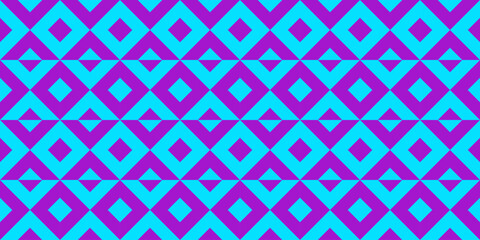 Geometric seamless pattern with rhombuses. Modern op art abstract background.