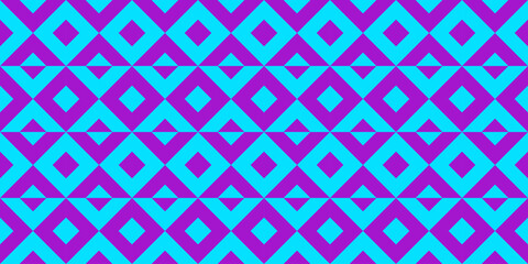 Geometric seamless pattern with rhombuses. Modern op art abstract background.