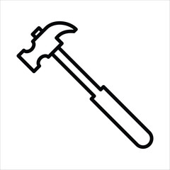 hammer icon vector design template