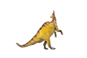 dinosaur , Olorotitan  isolated background