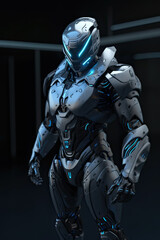 Naklejka premium Illustration of a game character. -AI generated image.