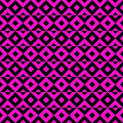 Geometric seamless pattern with rhombuses. Modern op art abstract background.