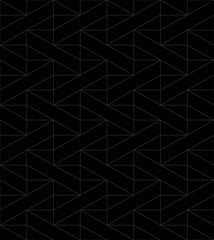 Elegant geometric seamless pattern. Stylish triangular grid texture.