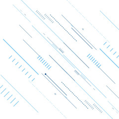 Abstract dynamic striped background. Lines and dots geometric pattern. Vector design element