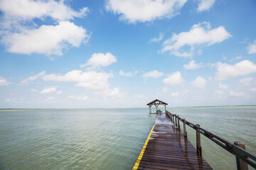 Fototapeta premium Boardwalk on the beach