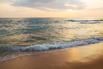 Fototapeta na wymiar Sea sunset