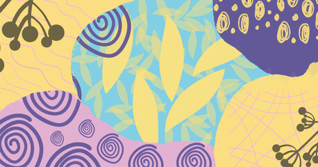 pattern with easter eggs