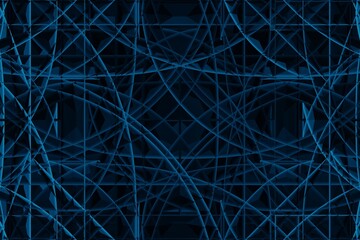 abstract blue background with lines