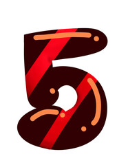 Candy Chocolate number 