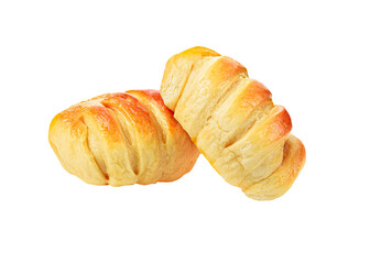 Croissant isolated on  trasparent png