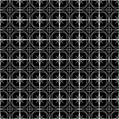 black and white seamless pattern