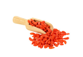 Goji Berries isolated on  transparent png