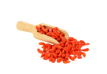 Goji Berries isolated on  transparent png