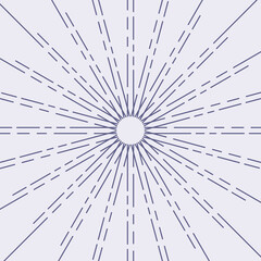 Obraz premium Sunburst line art, sunburst mandala line art, sunburst seamless pattern, sunburst radial line art. Good for background, mandala, design elements, cover background.