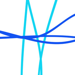 Blue Grid Graphic Lines Background 