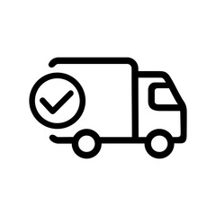 Delivery Line Icon