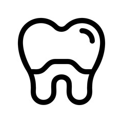 Editable dental crown vector icon. Dentistry, healthcare, medical. Part of a big icon set family. Perfect for web and app interfaces, presentations, infographics, etc