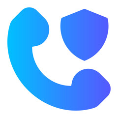 contact gradient icon