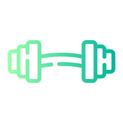 gym Line Gradient Icon