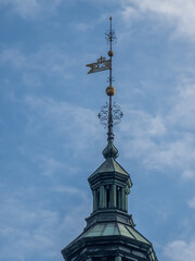Dutch Renaissance palace at Rosenborg Slot Copenhagen surrounded by a moat
