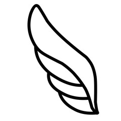 Wings Doodle Line