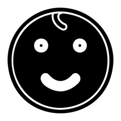 baby happy icon