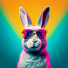 rabbit in the sun
