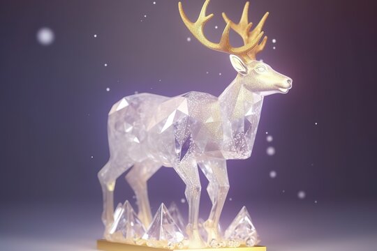 Christmas Reindeer, Generative AI