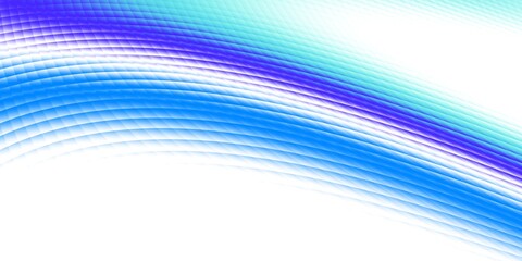 Abstract pattern. Horizontal background for any design. Blue waves on white background