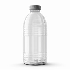 bottle of water isolated 