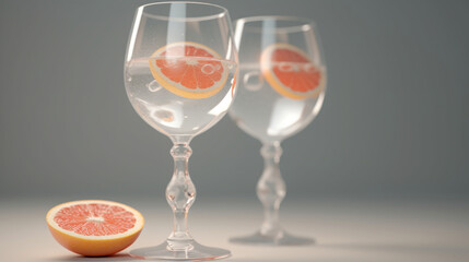 grapefruit lemonade drink