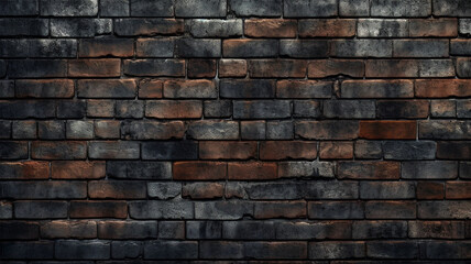 old brick wall texture. Generative AI