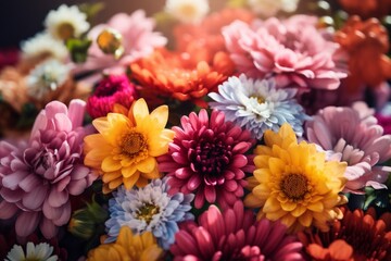 valentine watercolor flower color peonies design blossom pastel mock background spring up. Generative AI.