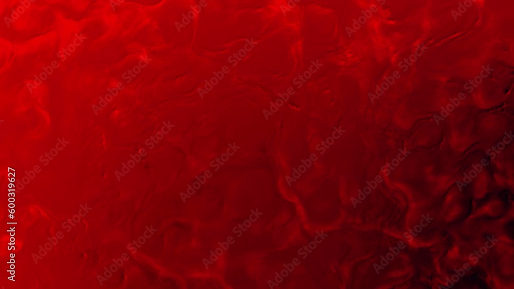 Poster bright red abstract ingrained contour material backdrop - loop video