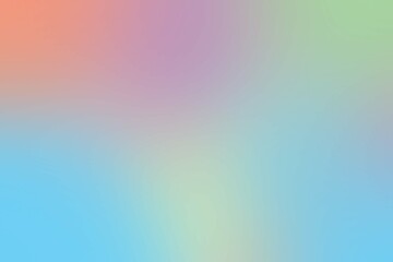 Abstract bright colorful gradient background with grain texture. Holographic gradient background with fantasy color.