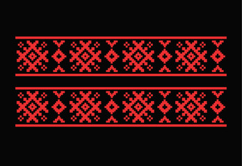 Traditional Ukrainian embroidery