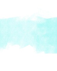 Turquoise color on white background