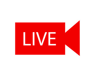 live streaming icon vector illustration