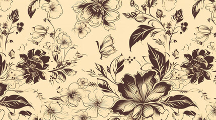seamless floral background