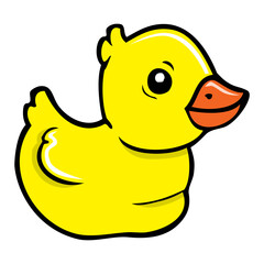 cute duck vector illustration