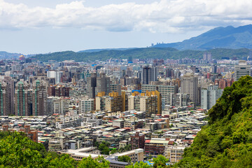 Taipei city downtown