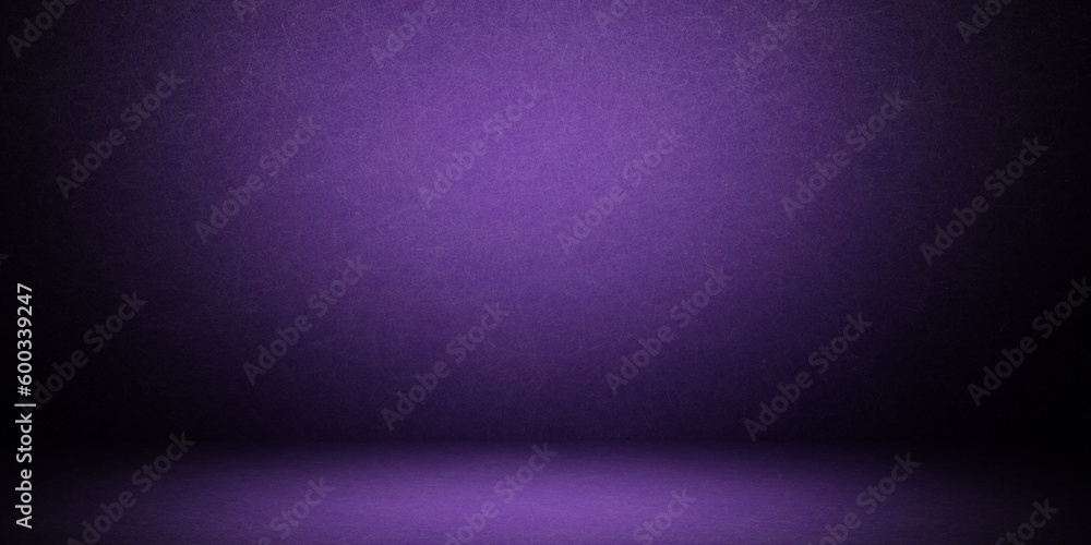 Poster empty pastel purple color studio room background ,product display with copy space for display of con