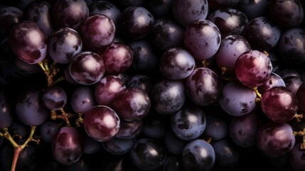 Fototapeta premium grapes closeup banner background texture wallpaper